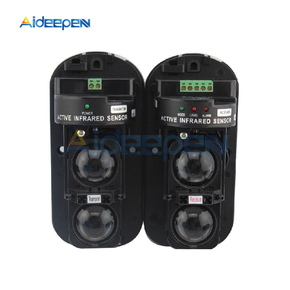 IR Infrarood Beam Alarm, Single Beam Infra Rood Spotting Alarm, Infrarood Beam Sensoren, Raam en Deur Inbraak Detector, Outdoor Waterdicht, voor Beveiligingssystemen IR Infrarood Beam Alarm, Single Beam Infra Rood Spotting Alarm, Infrarood Beam Sensoren, Raam en Deur Inbraak Detector, Outdoor Waterdicht, voor Beveiligingssystemen