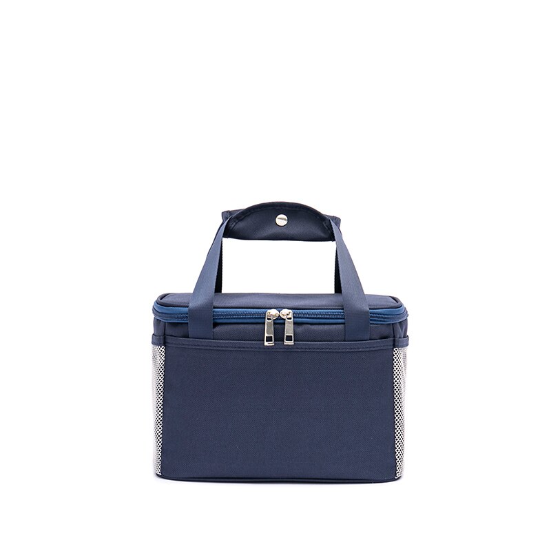 Frais gardant le déjeuner sac isotherme réfrigérateur Thermos sac pour Steak isolation sac thermique épaissir imperméable glace Pack NB29: Navy S