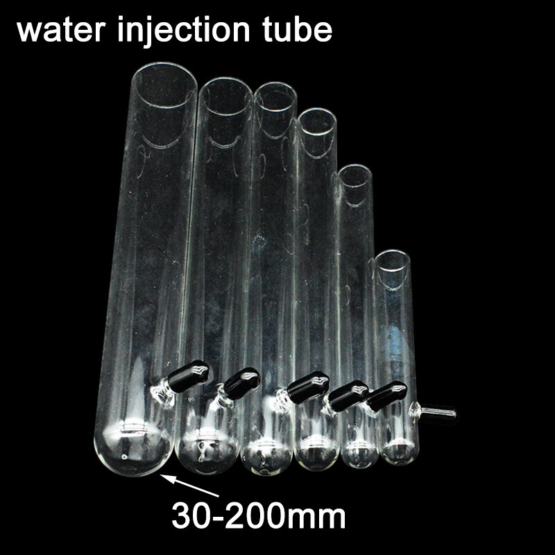 Fourmis ferme en verre de différentes tailles, 1 pièce, Tube à essai d&#39;injection d&#39;eau, Tube hydratant, fourmi nid atelier fourmilière pour animaux de compagnie: water 30-200