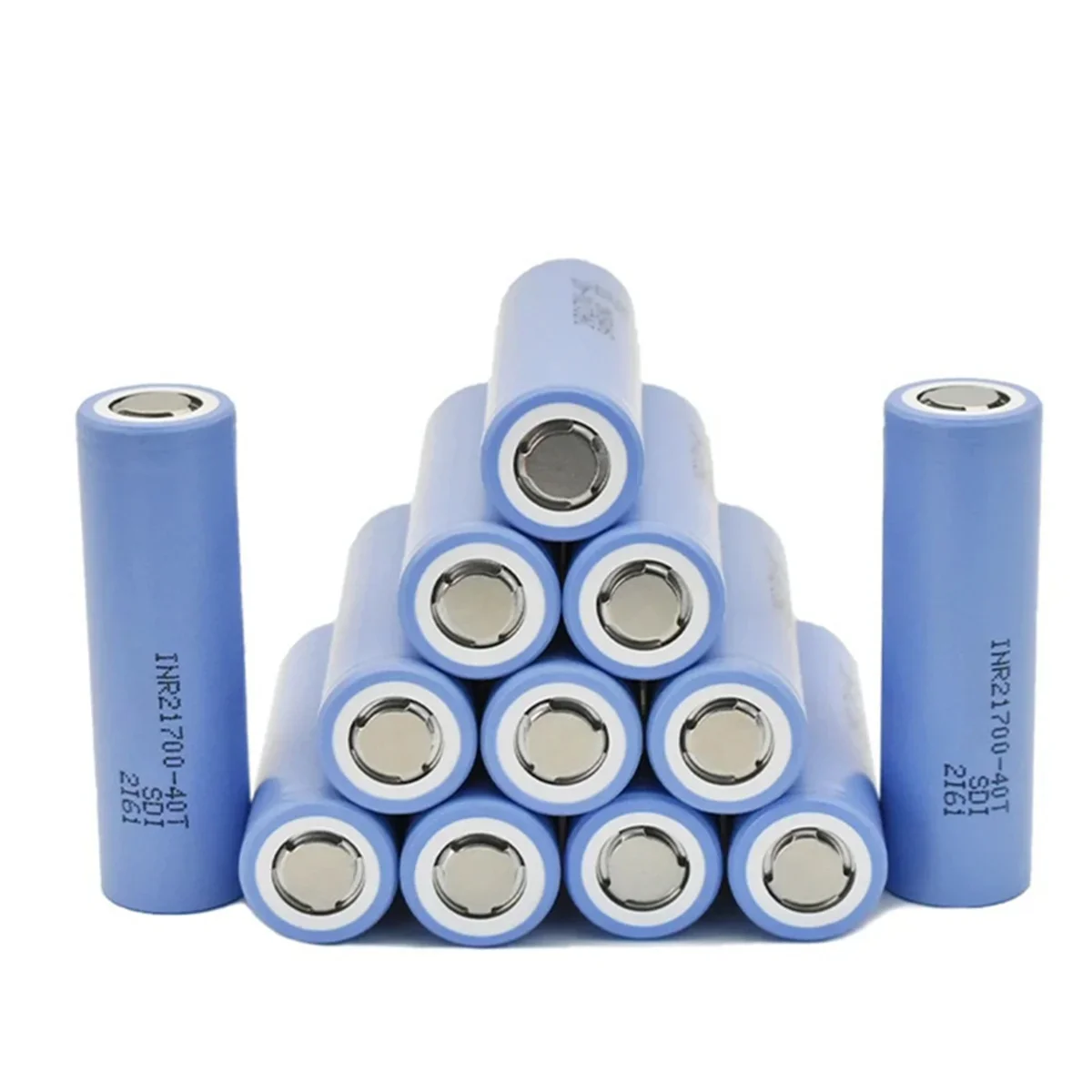 INR21700 4000mAh Original Battery 21700 3.7V, 4000mAh, 30A, High Discharge, Super Large Capacity 21700lithium battery: Blue