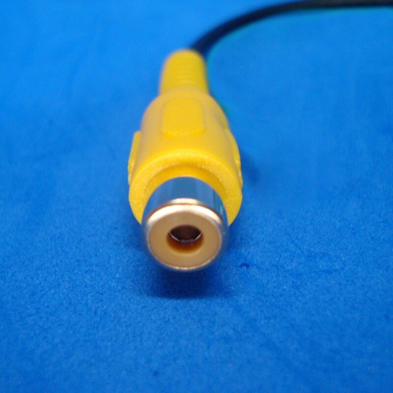 4 Pin Male Connector Radio Back Up Reverse Camera Rca Input Plug Kabel Adapter Voor Toyota