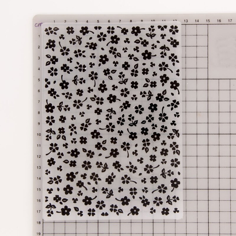 Clover Plastic Embossing Folder Stencil Template DIY Craft Making Pattern Background Paper Cards Scrapbooking Album Decoration