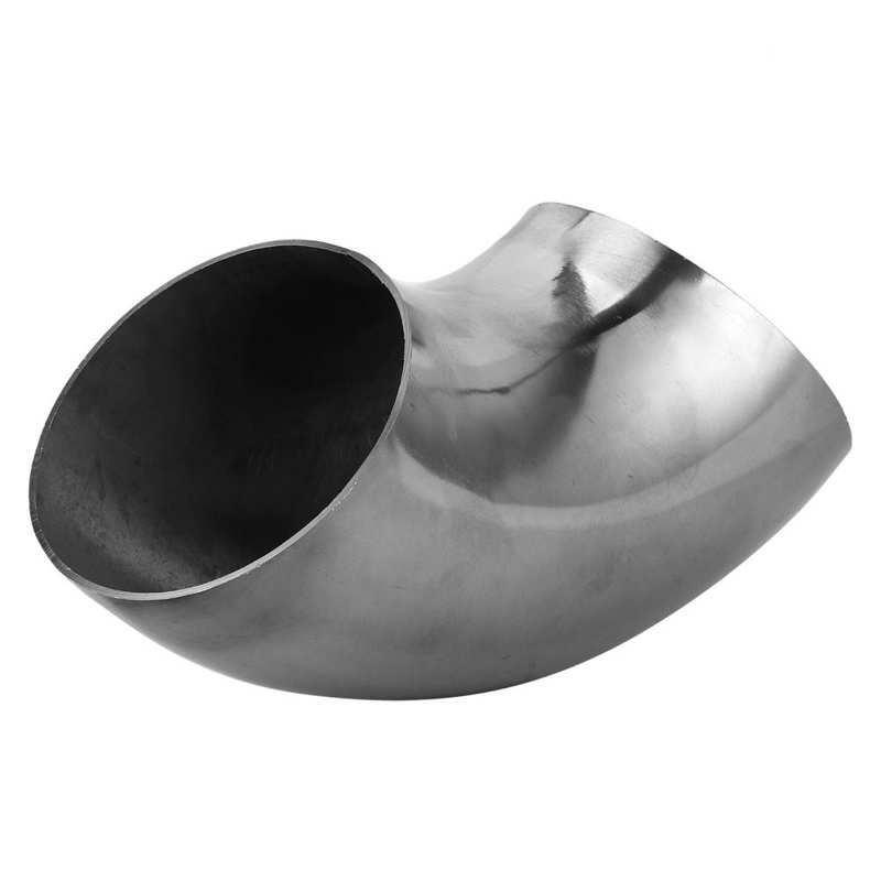 Car 4in Stainless Steel Exhaust Pipe 90 Degree Bend Elbow Pipe Polishing Surface Universal Exhaust Pipe Arrivals