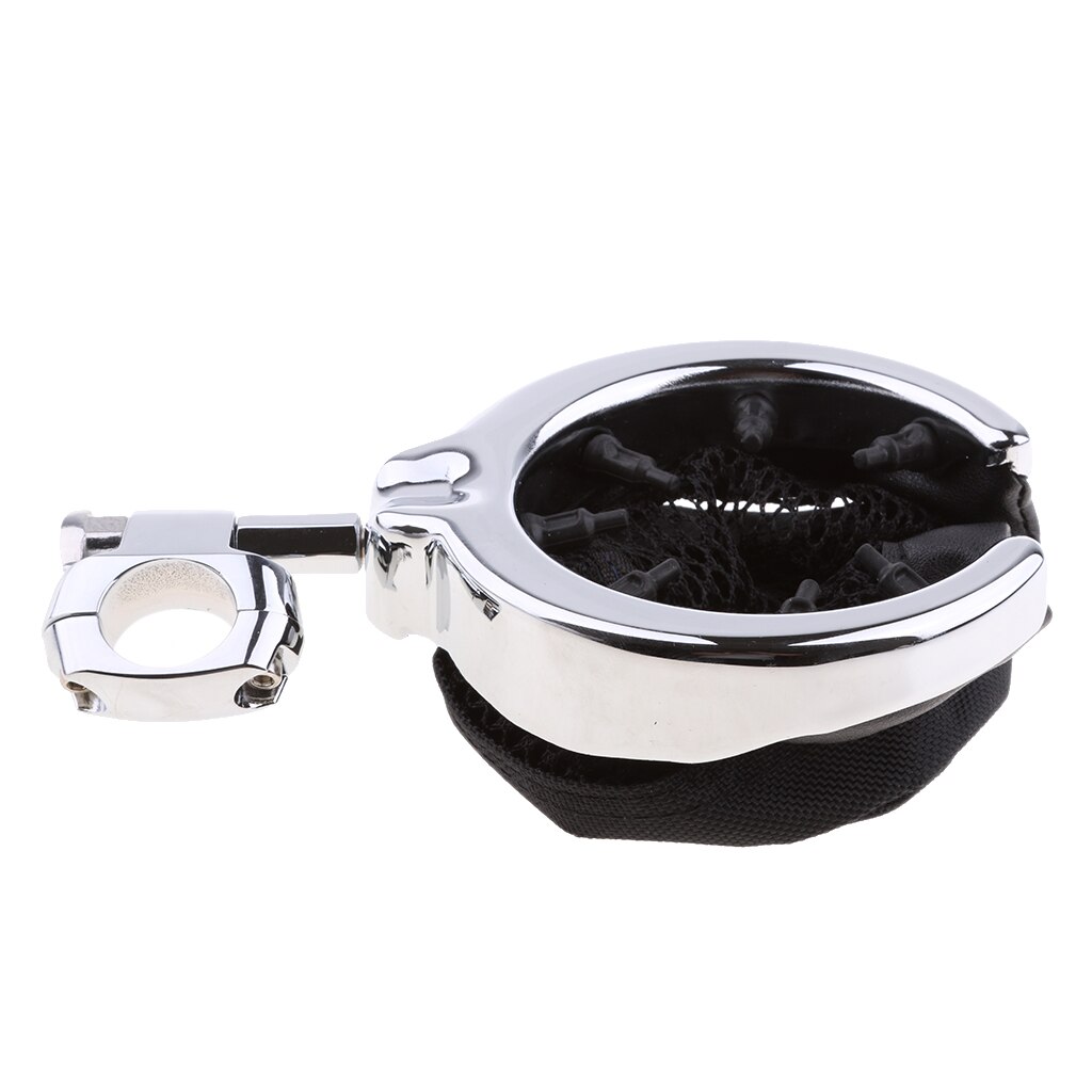Universel motorcykel kopholder styr mount drikkekurv til 7/8 '' & 1 '' styr