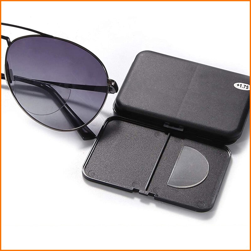Silicone Stick-on Bifocal Reading Glasses Lenses Magnification Presbyopic Lens Reusable 1Pair/Diopter +1.25 1.75 2.5 3.0