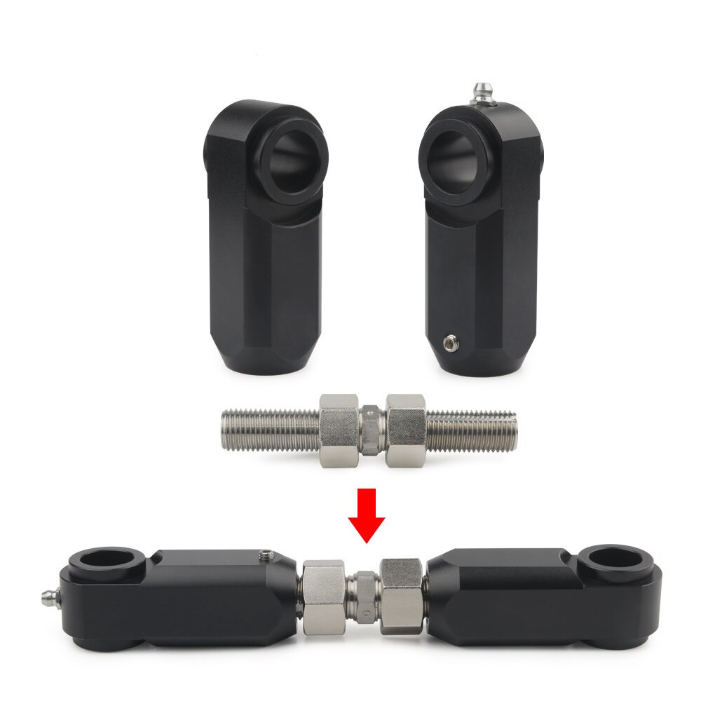 Kit de rabaissement avant et arrière pour ATV noir, 3.5 pouces, pour Raptor 350 YFM350 2004, 660, 660R, YFM660R, -2001, 2005, 700, 700R, YFM700, 2006,