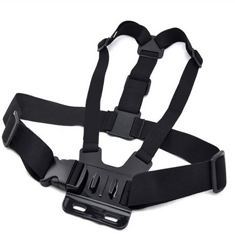 Borst Strap Mount Riem Voor Gopro 7 6 5 4 3 + Xiaomi 4K Actie Camera Voor Go Pro sjcam SJ4000 Sport Camera Fix Accessoires: Chest Strap
