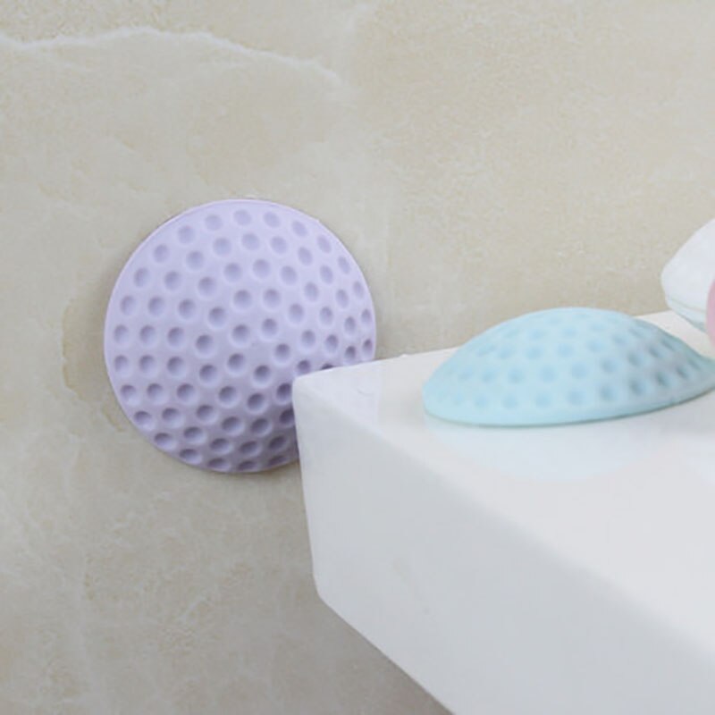 3Pcs Door Stopper Silicon Soft Door Cushion Protection Pad Rubber Silicone Stopper Door Mute Stickers Hardware Bumper Wall Mat