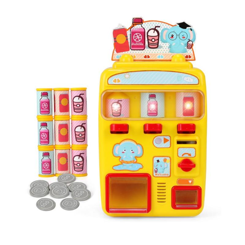 Children Toy Vending Machine Simulation Shopping House Set Groceries Toys: A