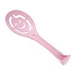 1 PC Keukengerei Dining Stalk Lachend Gezicht non-stick Lepel Ei Divider Plastic Spatel Rijst Lepel Eetlepels OK 0865: pink