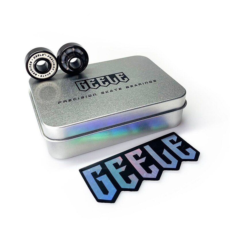 GEELE Skateboard Parts Bearings Double Roller Skate Longboard Bearings ABEC-11 High Speed Skates Board