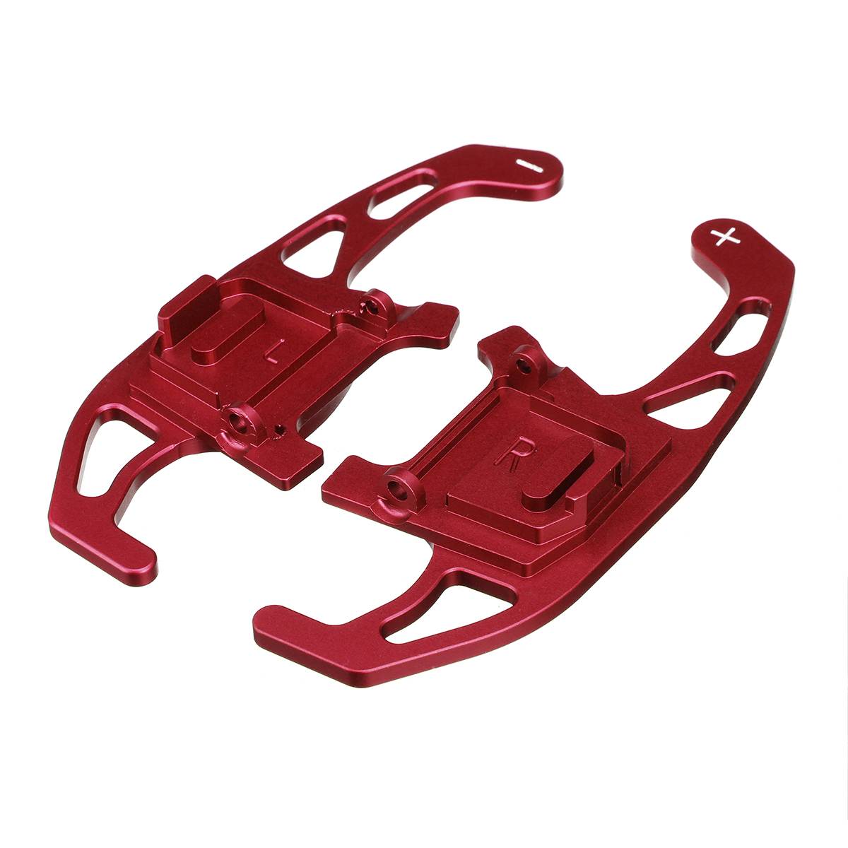 Paar Auto Stuurwiel Shift Paddle Dsg Gear Shifter Paddle Uitbreiding Voor Vw Golf MK7 Gti R Gtd Gte 7: Red 2