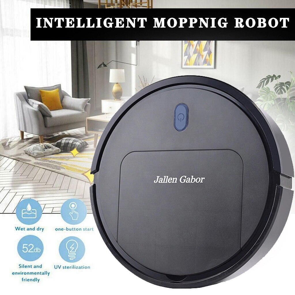Smart Robot Vacuum Cleaner Planned Suction With Wet Cleaning For Home Kitchen Cleaner Carpet Washing Smart Robot Box 400ml #T1G: Default Title