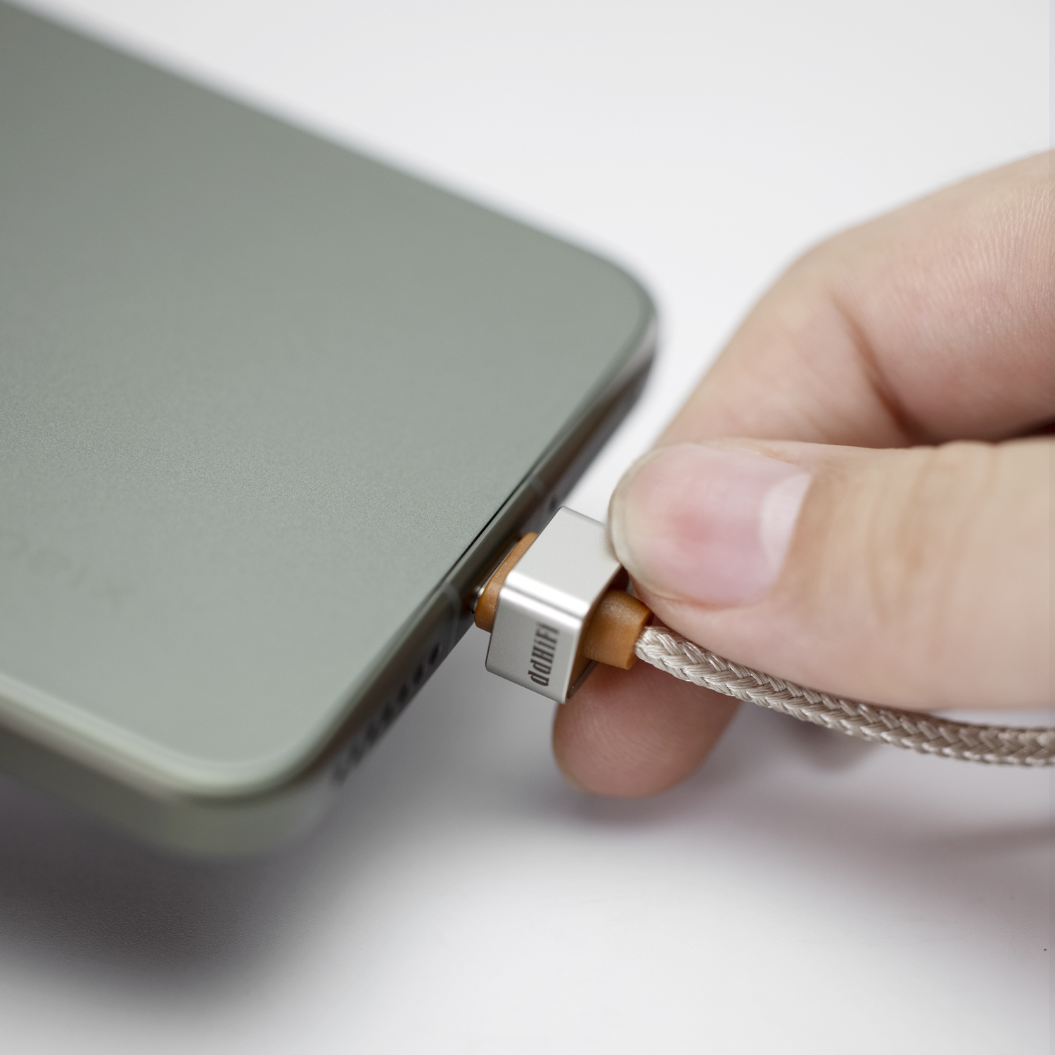 ddHiFi TC03SS/TC03SL/TC03LL USB OTG Audio Decoding Cable, Flexible Use for Smartphones, L/Straight Connector Options, 8cm