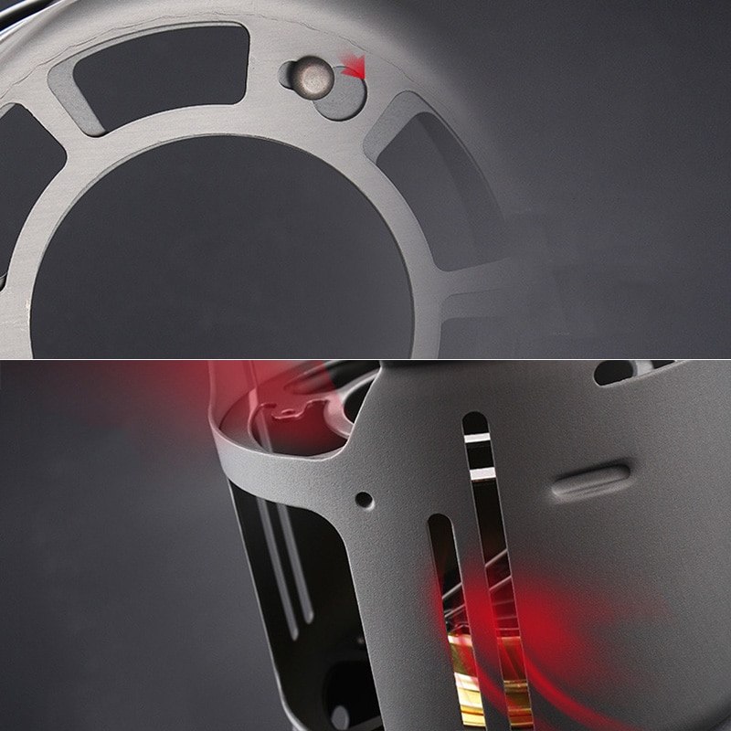 7 stk/sæt bærbar skål udendørs madlavning camping køkkengrej komfur gryder tilbehør