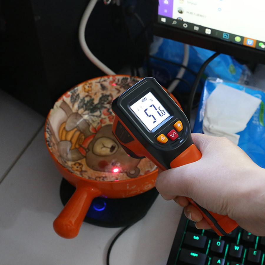 NJTY T400A T600A High Precision Infrared Thermometer, Water Thermometer, Baking and Kitchen Industrial Thermometer