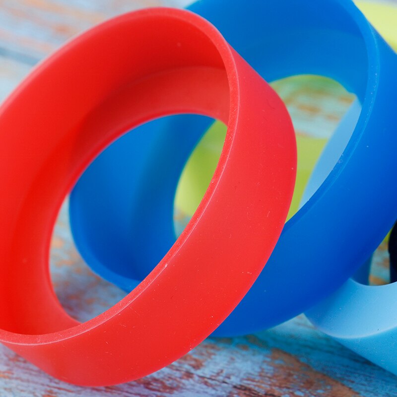 70mm vattenkoppar silikonhylsa vakuumkopp specialhölje kopp bottenring slitstark splitterbeständig bottenskyddsunderlägg