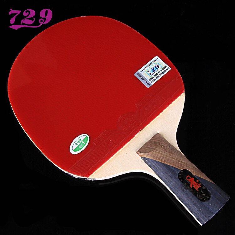 729 Friendship 3 Star 4 Star Pips-in Table Tennis Racket For Ping Pong Shakehand Long Handle