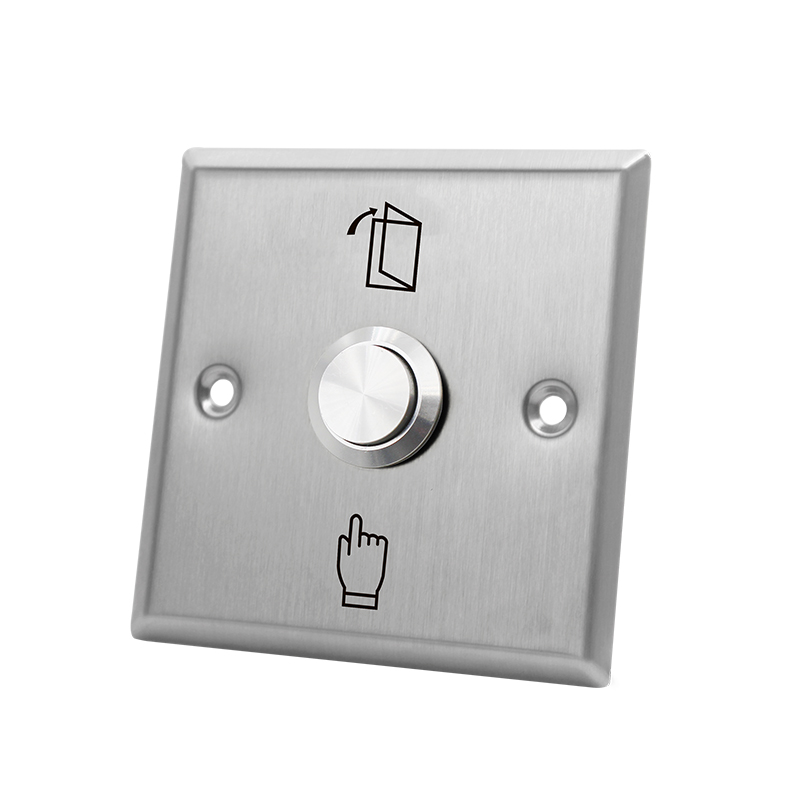 Stainless Steel Exit Button Push Switch IP67 Waterproof Exit Door Sensor Opener Release for Home Access Control Lock System