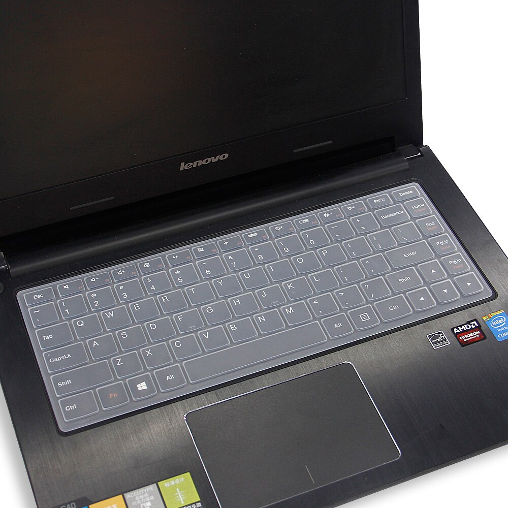 Laptop Keyboard Cover for Lenovo Yoga 13" - Ultra-thin Silicone Protector Skin: Transparent