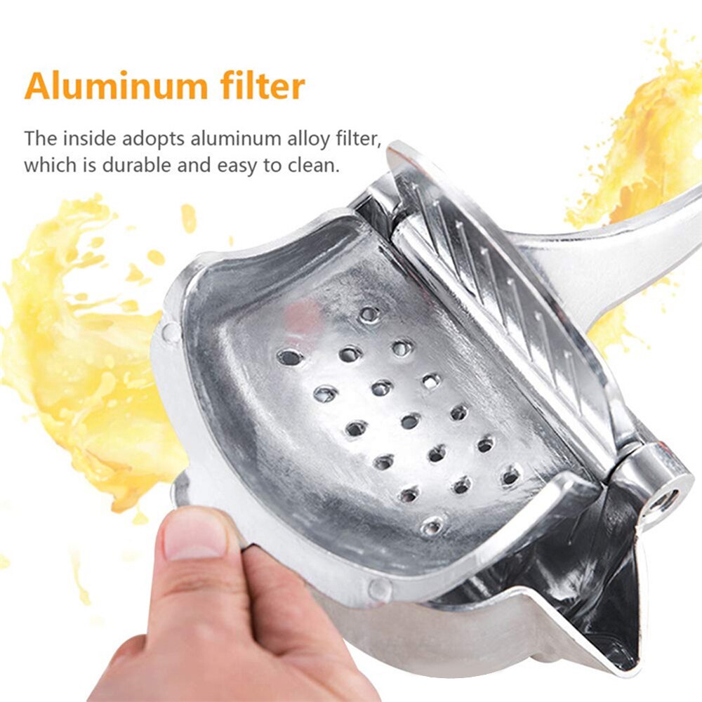 Manual Citrus Juicer - Hand Pressure Orange Lemon Sugar Cane Fruit Press - Kitchen Tool