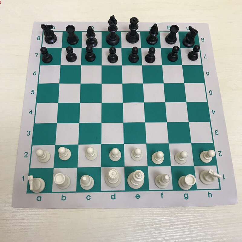 Tablero de ajedrez educativo para niños, tablero de ajedrez educativo de de 34,5x34,5 cm/42x42cm de PVC para juegos educativos