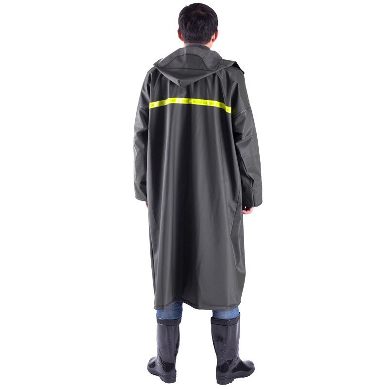 Adults Raincoat Waterproof Hooded Portable Long Raincoat Reusable Protective Suit Lightweight Chubasqueros Raincoats BG50RG