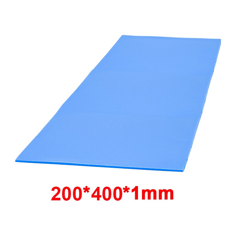 High Performance 6.0 W/mK 200*400mm Thermal Paste CPU Conductivity CPU Heatsink Cooling Conductive Silicone Pad Thermal Pads