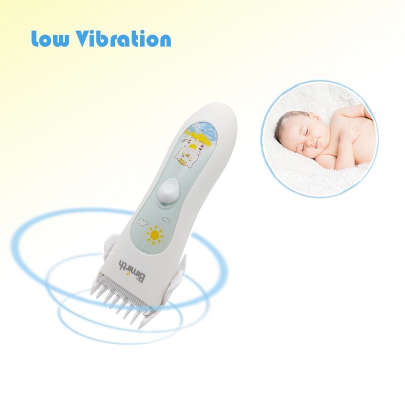 Bimirth Baby Elektrische Tondeuse Usb Oplaadbare Krachtige Waterdichte Haartrimmers Clipper Voor Baby Low Noise Haar Snijder