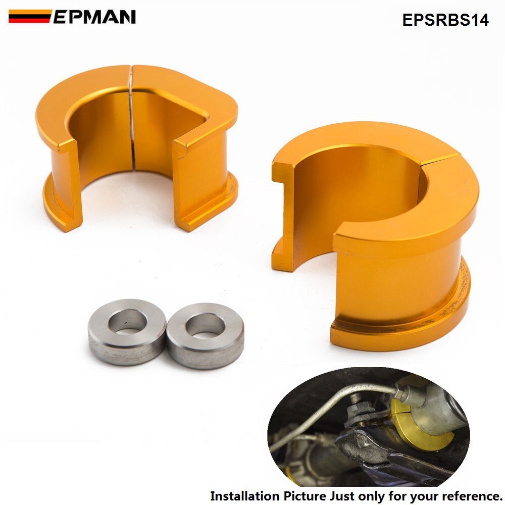 Epman Racing-cremallera de dirección de aluminio Offset, arbustos para Nissan SIM S14 S15 200SX EPSRBS14