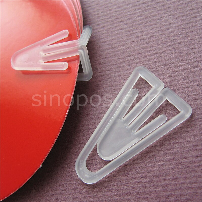 Przeźroczyste tworzywo sztuczne trójkąt klip, karty w kształcie litery A spinacz robić papieru, koszula skarpetki bielizna klipsy robić sukienki, klamerki robić pakowania klips