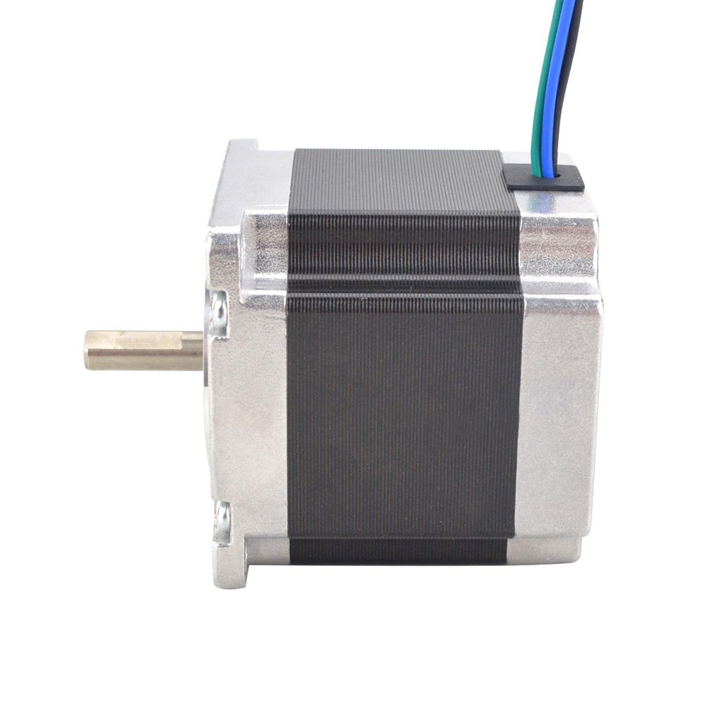 Nema 23 stepmotor 1.26nm 56mm kropslængde 2.8a 23 hs 5628 stepper 178.04oz. in nema 23 motor 6.35mm aksel til cnc router