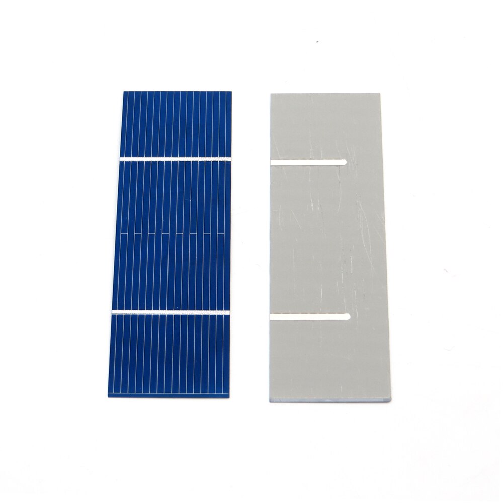 100 st / parti 156 solceller panel diy laddare polykristallint batteriladdning kisel sunpower 5/6 tum mono poly