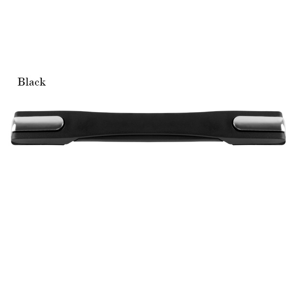 Asa de repuesto para maleta de 22,5 cm, piezas de equipaje de aluminio, correa de transporte de goma, accesorios para carrito, mano telescópica Universal: Oro