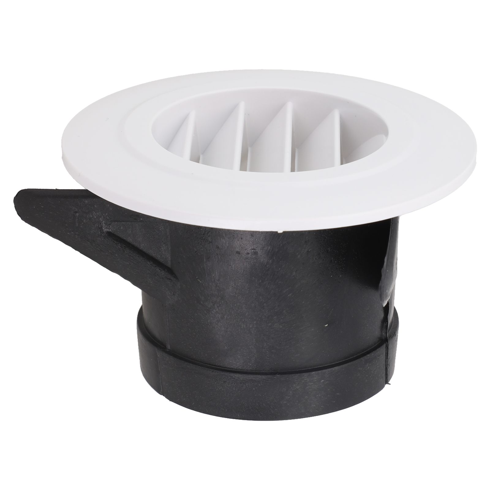 1pcs 75/100/125/150/200mm Duct Vents Round Louvered Vents Interior ABS Grille Ventilation Wall Vent Covers Adjustable