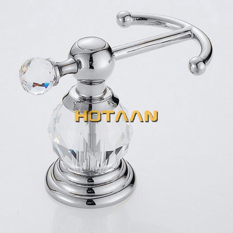 Gancho dorado para colgar en el baño, de lujo, de cristal y zinc, de estilo europeo, gancho dorado para toallas, decoración del hogar, 12802C