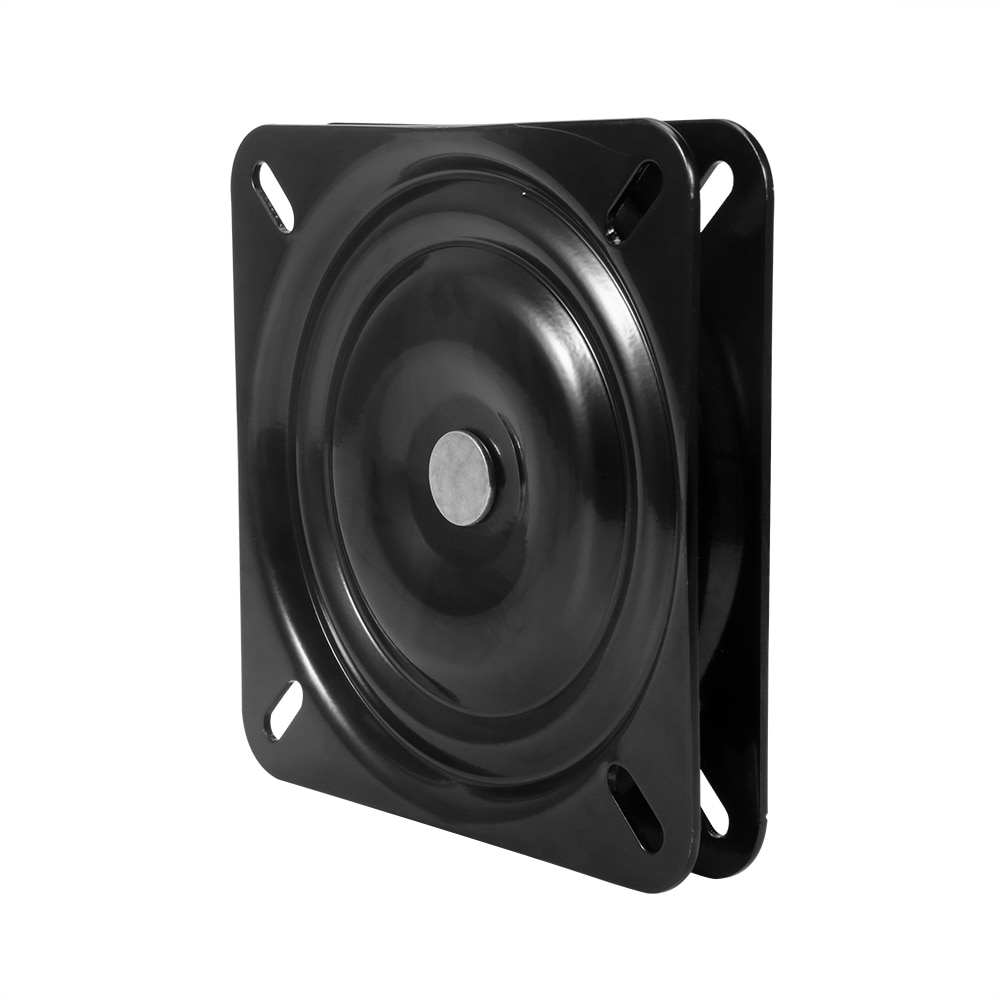Heavy Duty Bar Stool Swivel Replacement Seat Swivel Black Base Bar Stool Swivel Plate Black: 6.3 inch