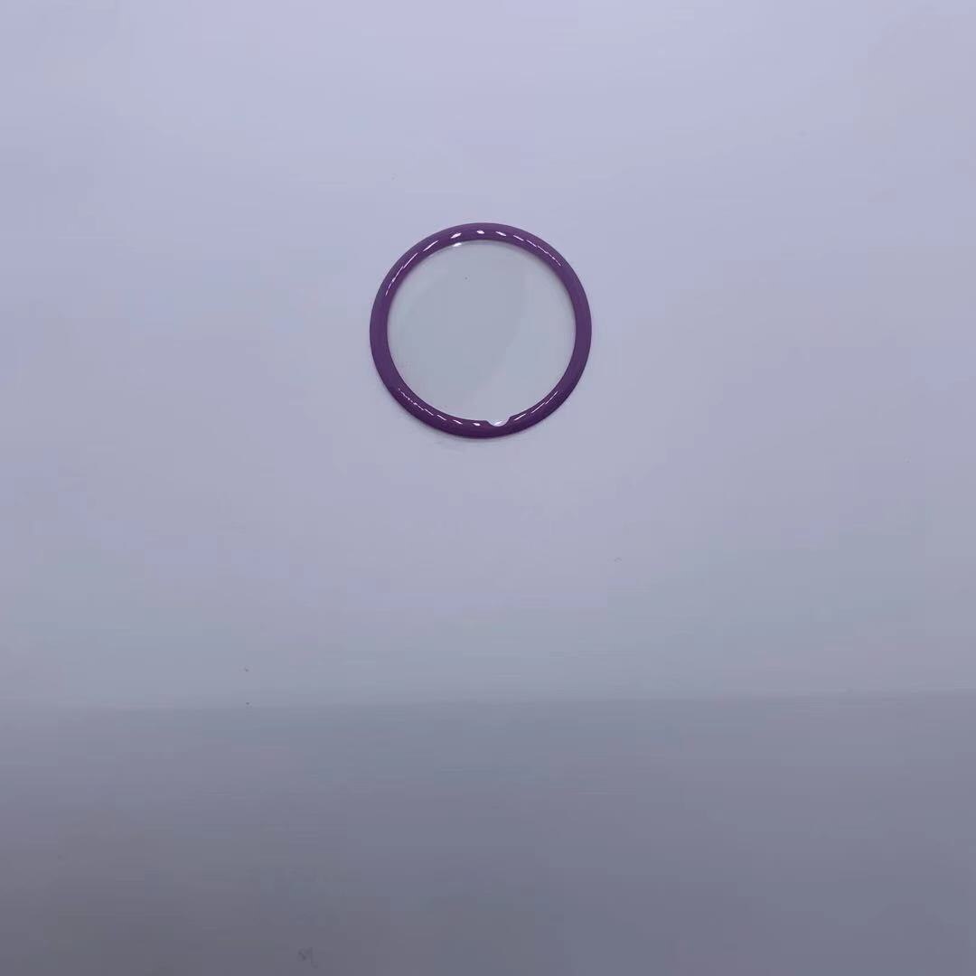 Film de Protection pour montre intelligente Garmin Lily, à bord souple incurvé 3D, étui de Protection pour écran LCD,: Violet / 5Pcs