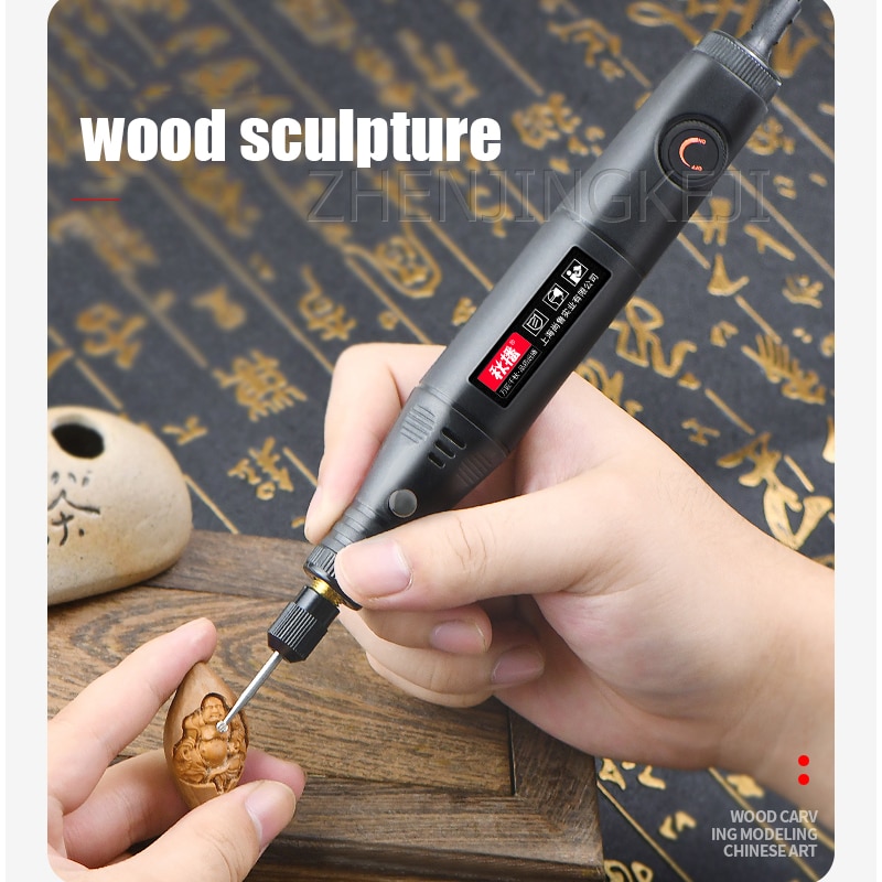 Electric Mill Small Holding Polisher Electric Small Multifunction Electric Small Electric Drill Miniature Grinders Carving Tools