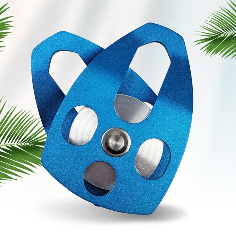 Lifting Heavy Objects Single Pulley Climbing/crossing/lifting/combination Pulley Airborne Aluminum Is Compact And Portable