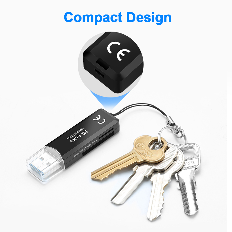 Rocketek usb 3.0 multi memory card reader adapter cardreader for micro SD/TF microsd readers laptop computer