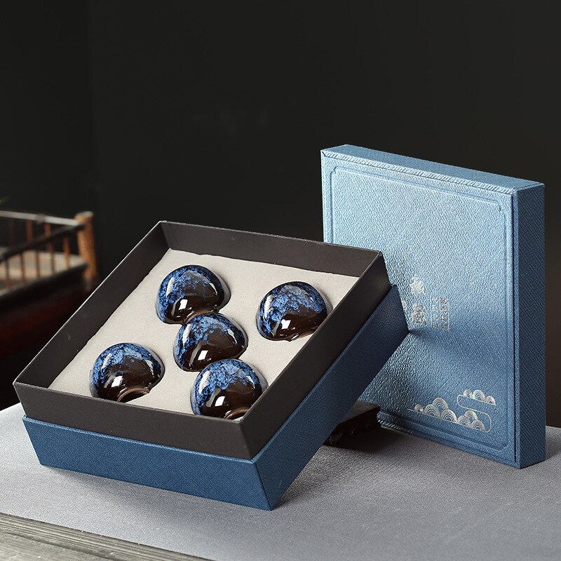 Tea cup, tea set, ceramic tea set, coffee cup, tea set, Arabic coffee cup Chinese Ceramic Tea Cup Retro Japanese: 5