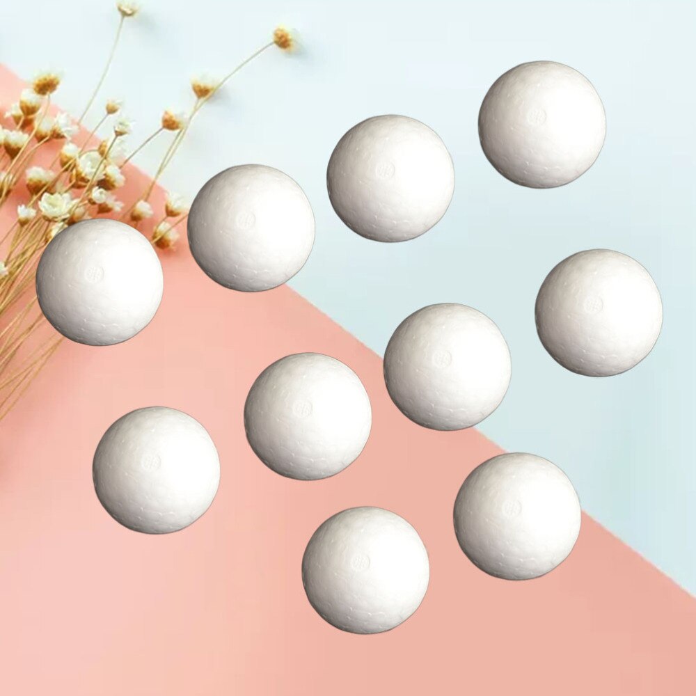 Balls Balls Craft Foam Ball party Supply DIY Ball for: White