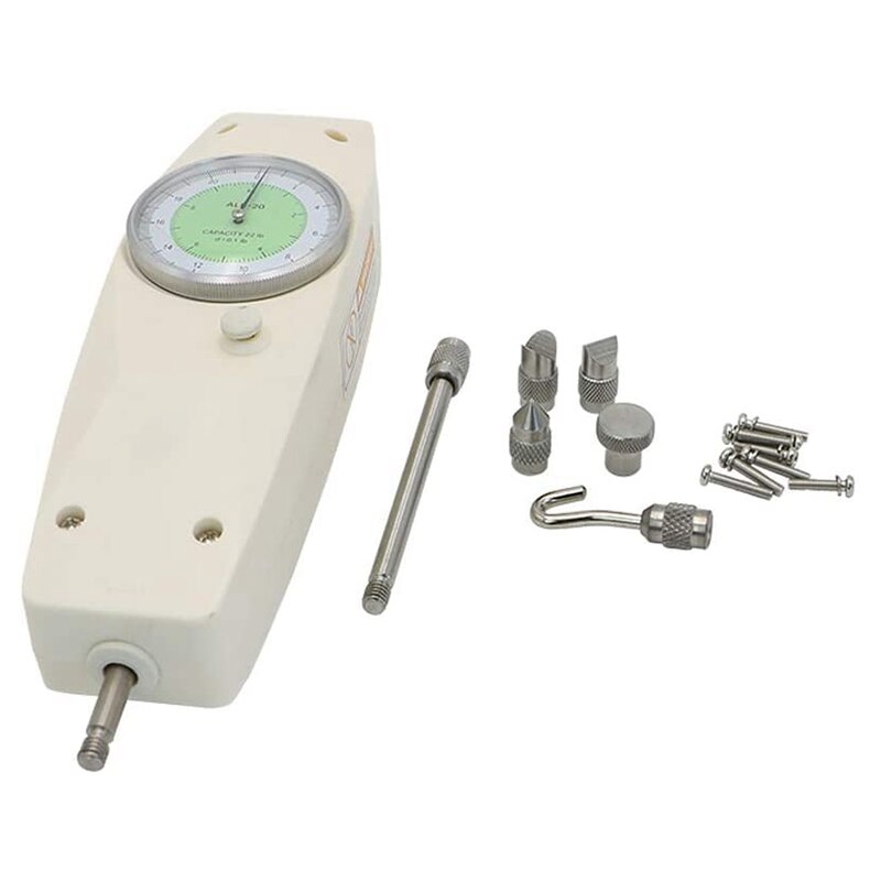 Nk -30 rød gummidynamometer fjedertryktester højpræcision push-pull test maskine tester: Default Title