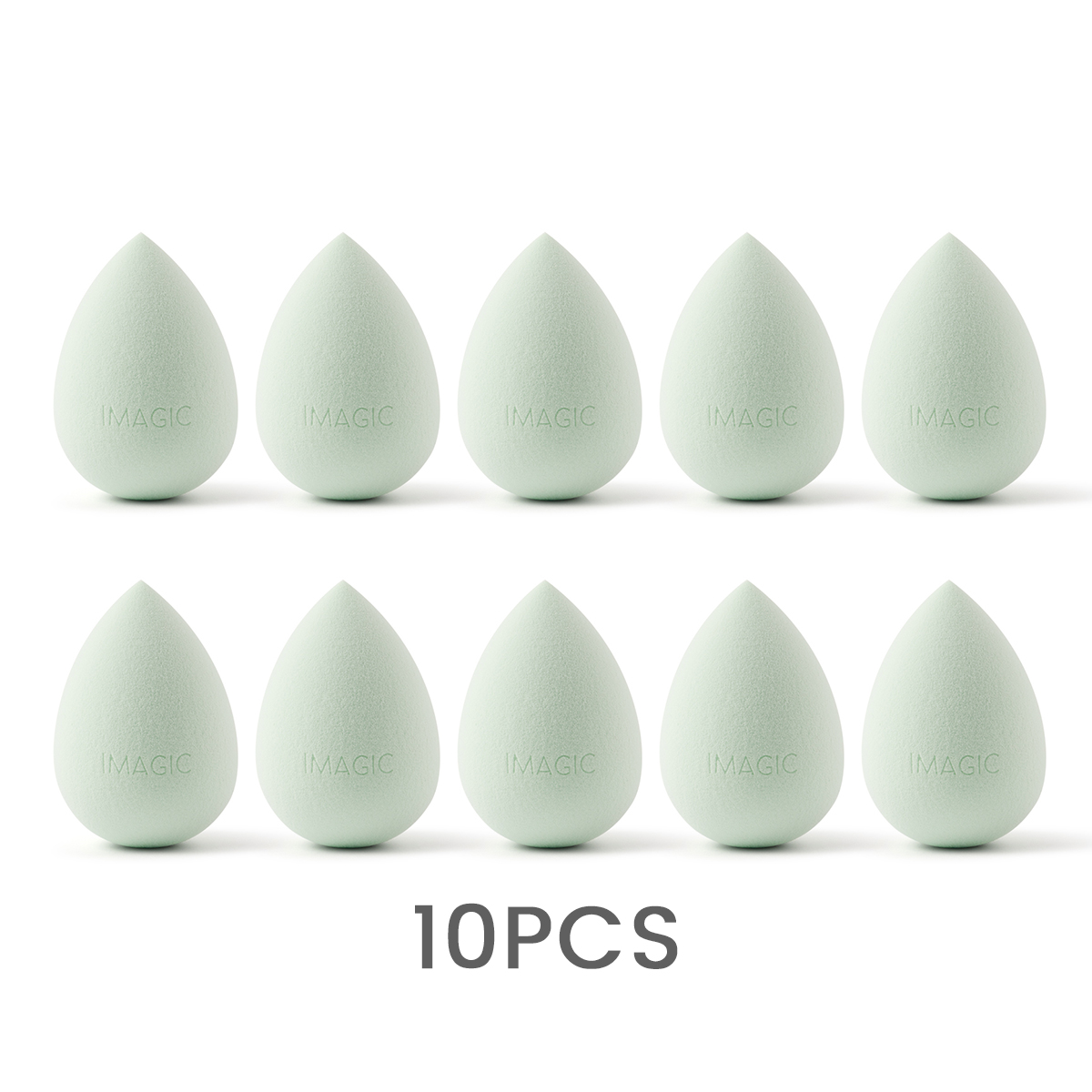 Esponja de maquillaje IMAGIC, 10 Uds., esponja húmeda y seca, esponja de maquillaje suave , paquetes de combinación más grandes de: MULTICOLOR