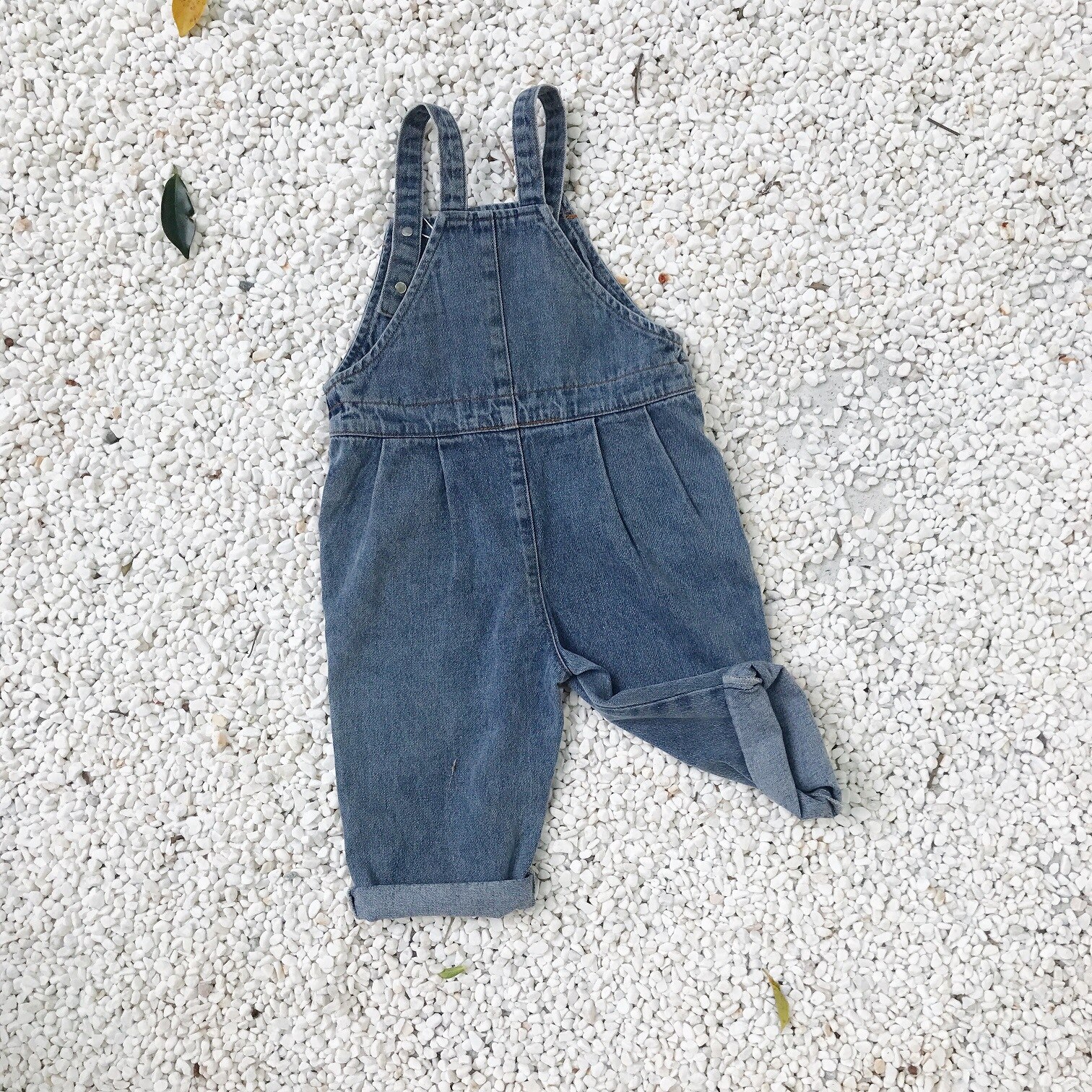 5444 Children Suspender Pants Spring Autumn Baby Boys Girls Jeans Cute Sisters and Brothers Jeans 1-9Years Kids Overalls: 140cm