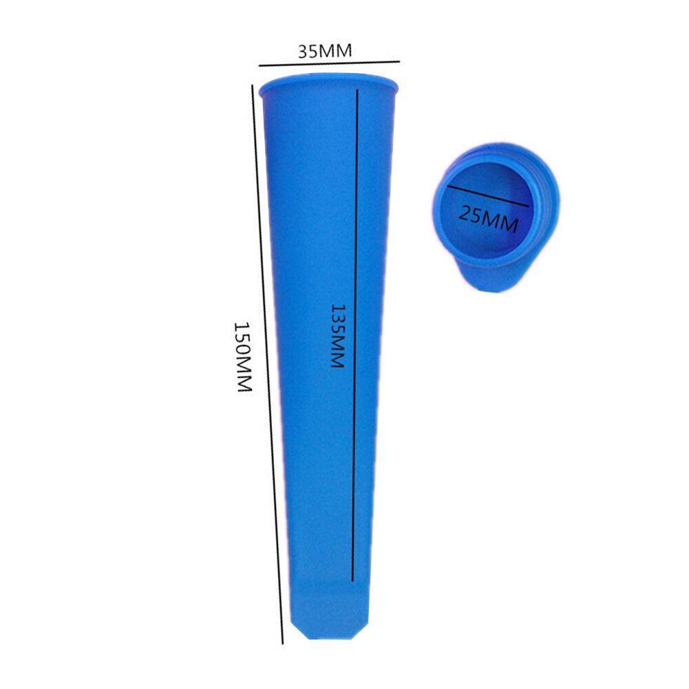 Colorful DIY Ice Cream Ice Mold Silicone Mold Silicone Handheld Popsicle Mold Tray Moldes De Silicon Para Helados