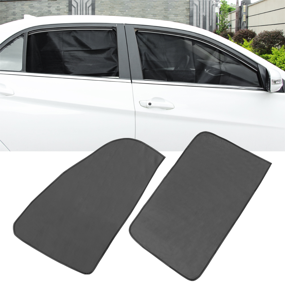 Magnetic Car Sun Shade UV Protection Car Curtain Car Window Sunshade for Fiat Punto Abarth 500 Stilo Ducato Palio Badge