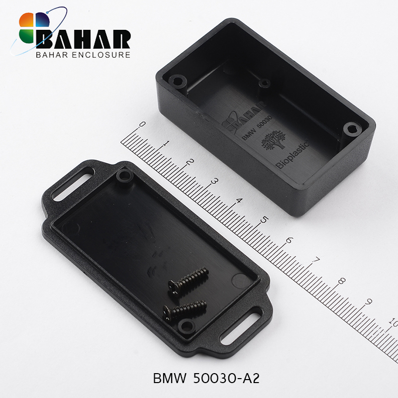 10PCS/lot wall mounted junction box small outlet control switch box plastic housing DIY electronic project enclosure 61*36*20mm