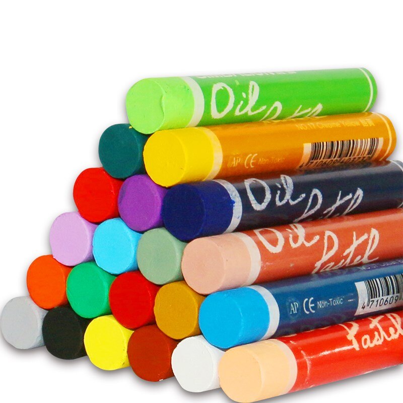 painting oily crayon 36/48/60 color set graffiti soft crayon paint pen artist school stationery art supplies